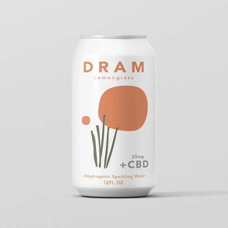 DRAM Lemongrass Sparkling Water