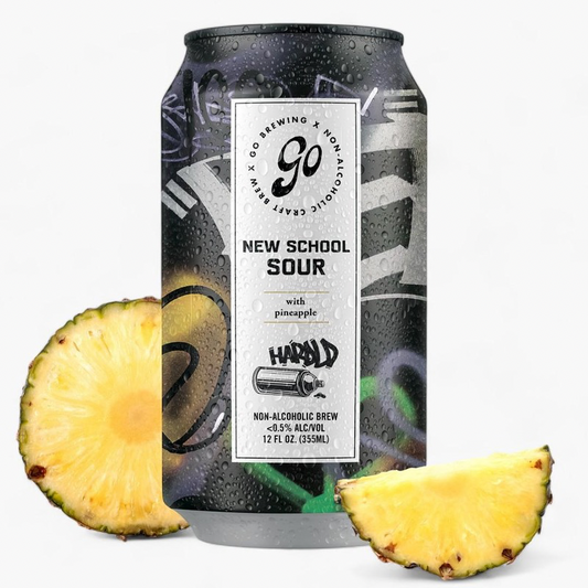 Go Brewing New School Sour Pineapple