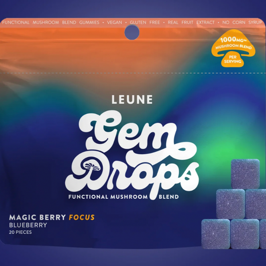 Leune Lab Magic Berry Gem Drops Adaptogenic Gummies