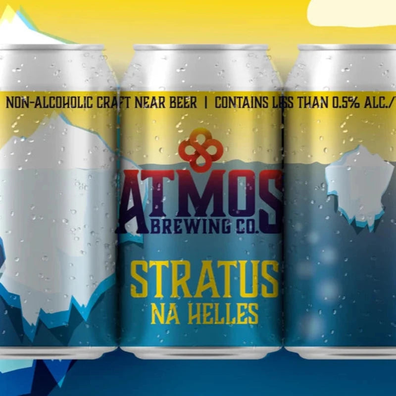 Atmos Brewing Co Stratus Non Alc Helles Lager