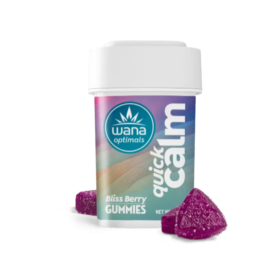 Wana Quick Calm Bliss Berry Gummies