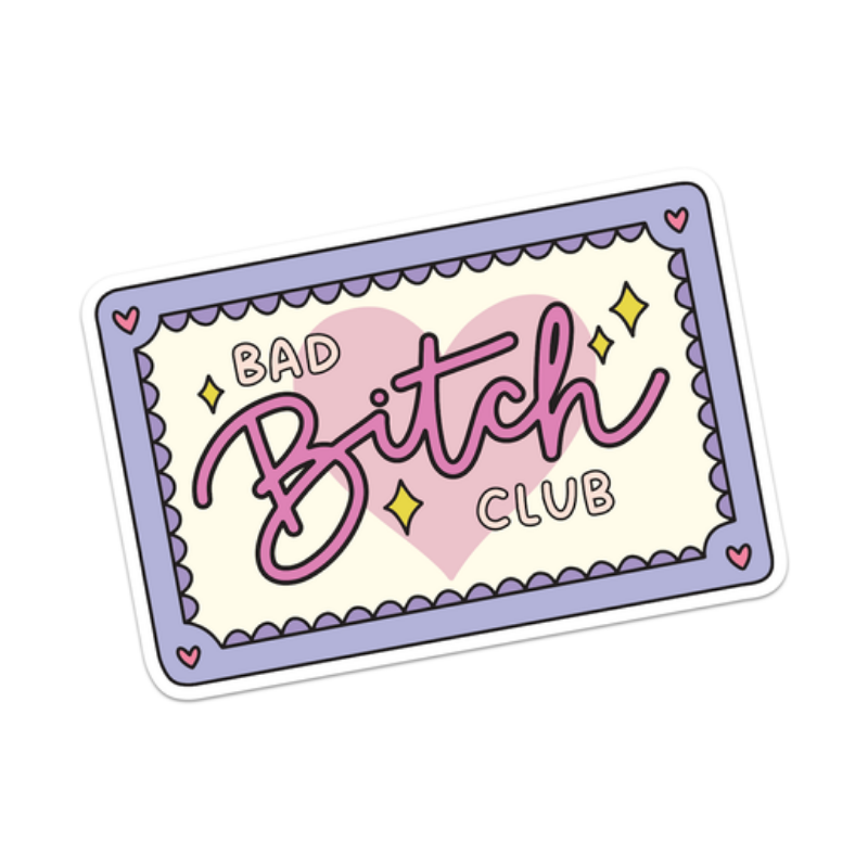 Sticker - Bad Bitch Club – Killjoy